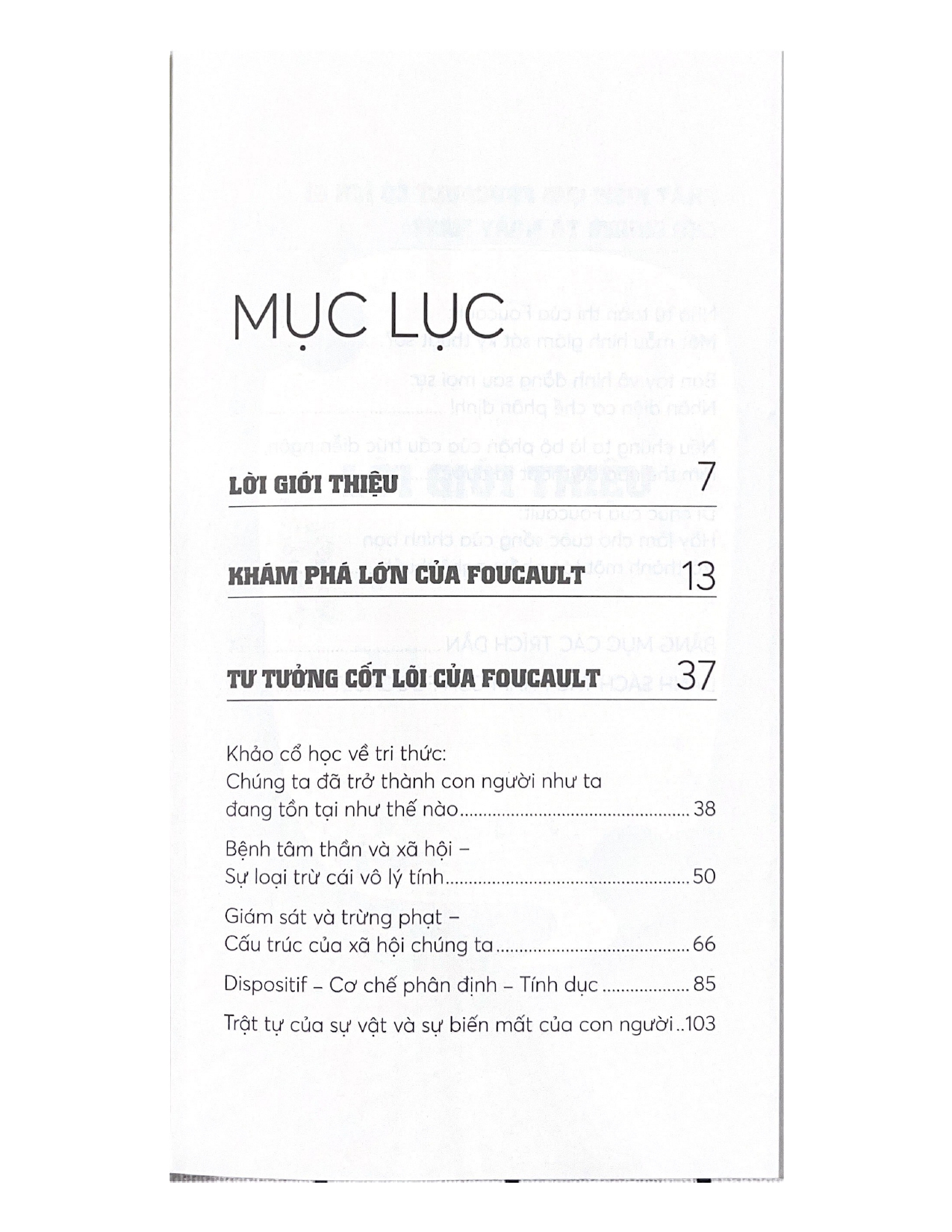 Những Nhà Tư Tưởng Lớn - Foucault Trong 60 Phút - Vanlangbooks