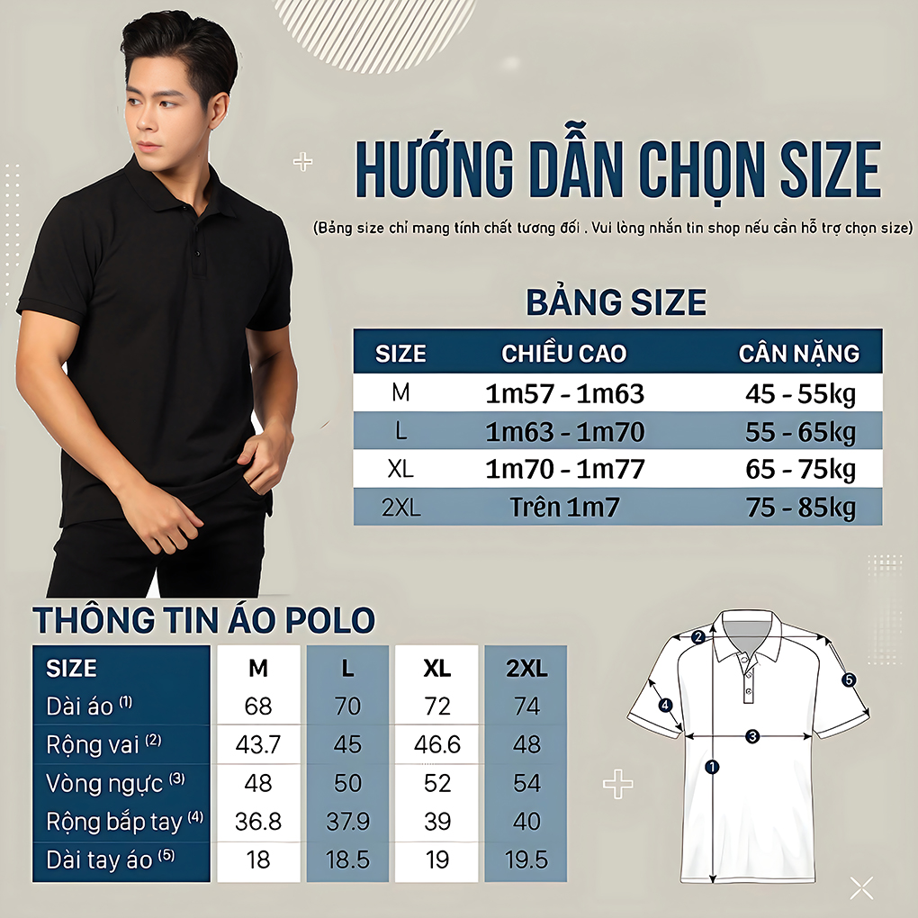 Áo Polo nam DokaFashion vải Cotton cá sấu cao cấp xuất xịn dệt bo dày dặn chuẩn form áo thun cổ bẻ tay ngắn - Doka EZDB01