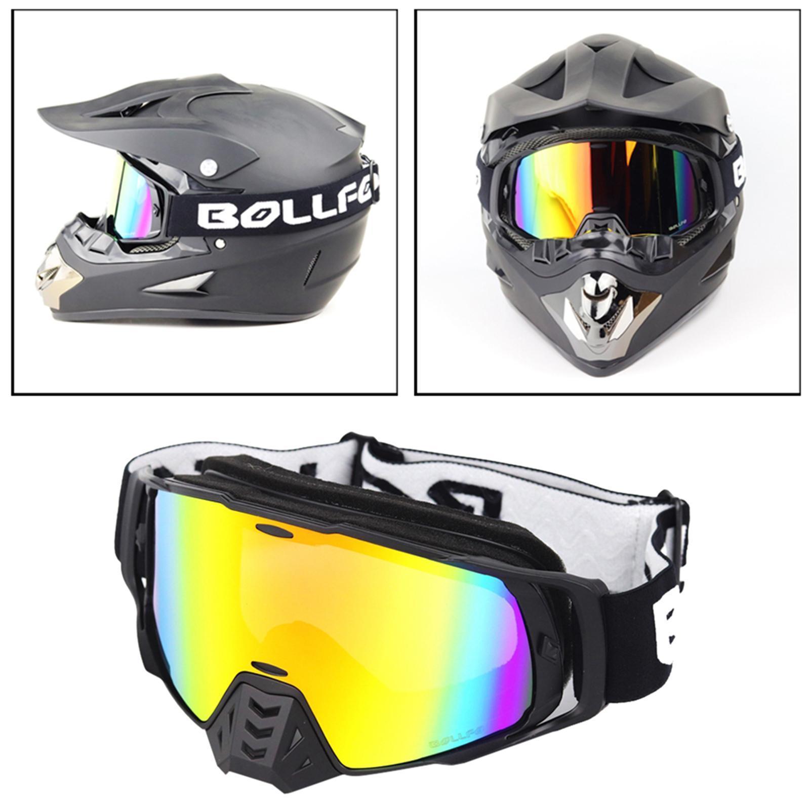 Anti Fog Motorcycle Goggles ATV Dirt Bike Racing Glasses Eyewear