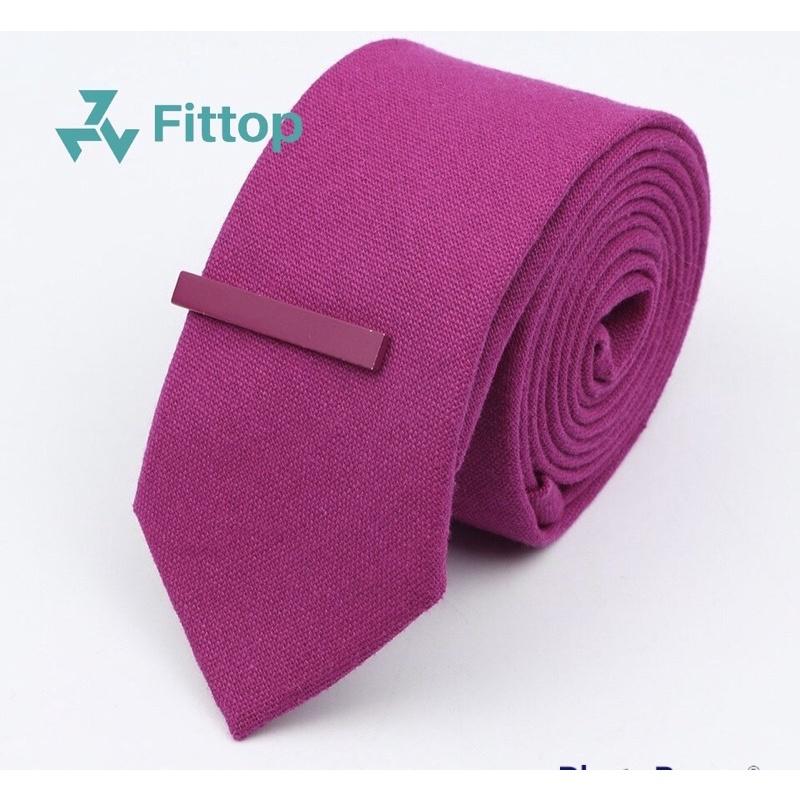 Kẹp Cà Vạt Nam Nhiêu Màu FITTOP KEPCAVAT-001 Dành Cho Cà Vạt Bản 5-6cm