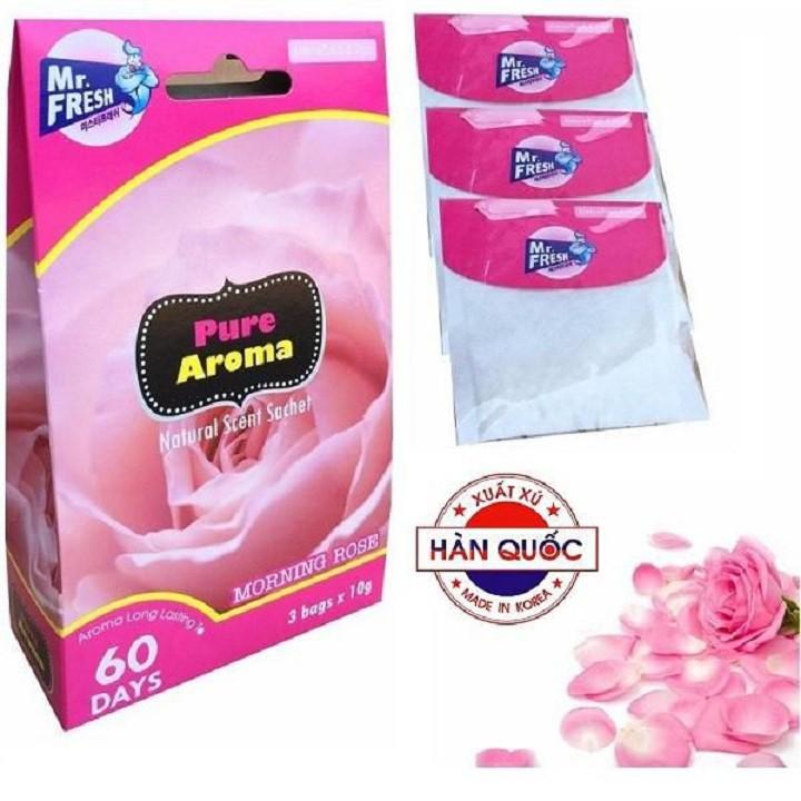 Hộp 3 túi thơm ngàn hoa Mr fresh Hàn Quốc
