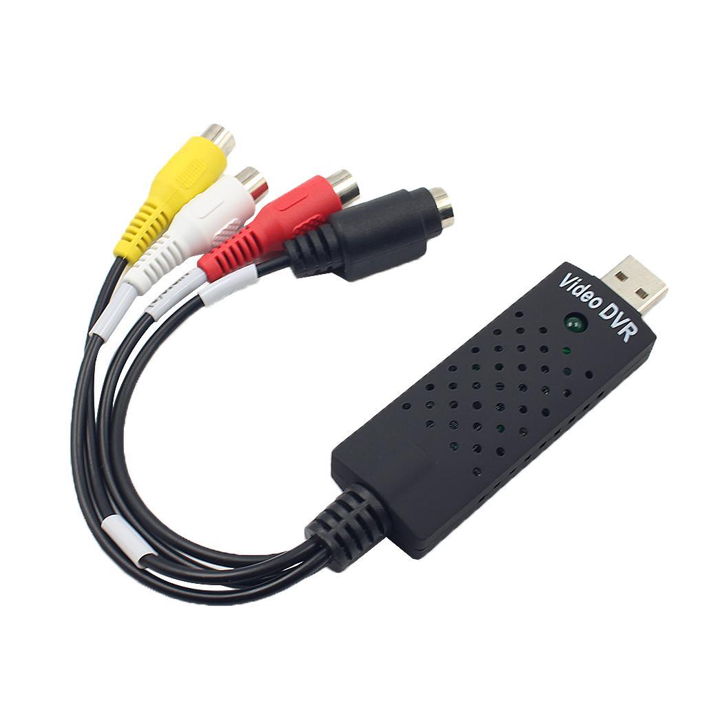 USB 2.0 TV DVD VHS Video Adapter Card Audio AV Converter