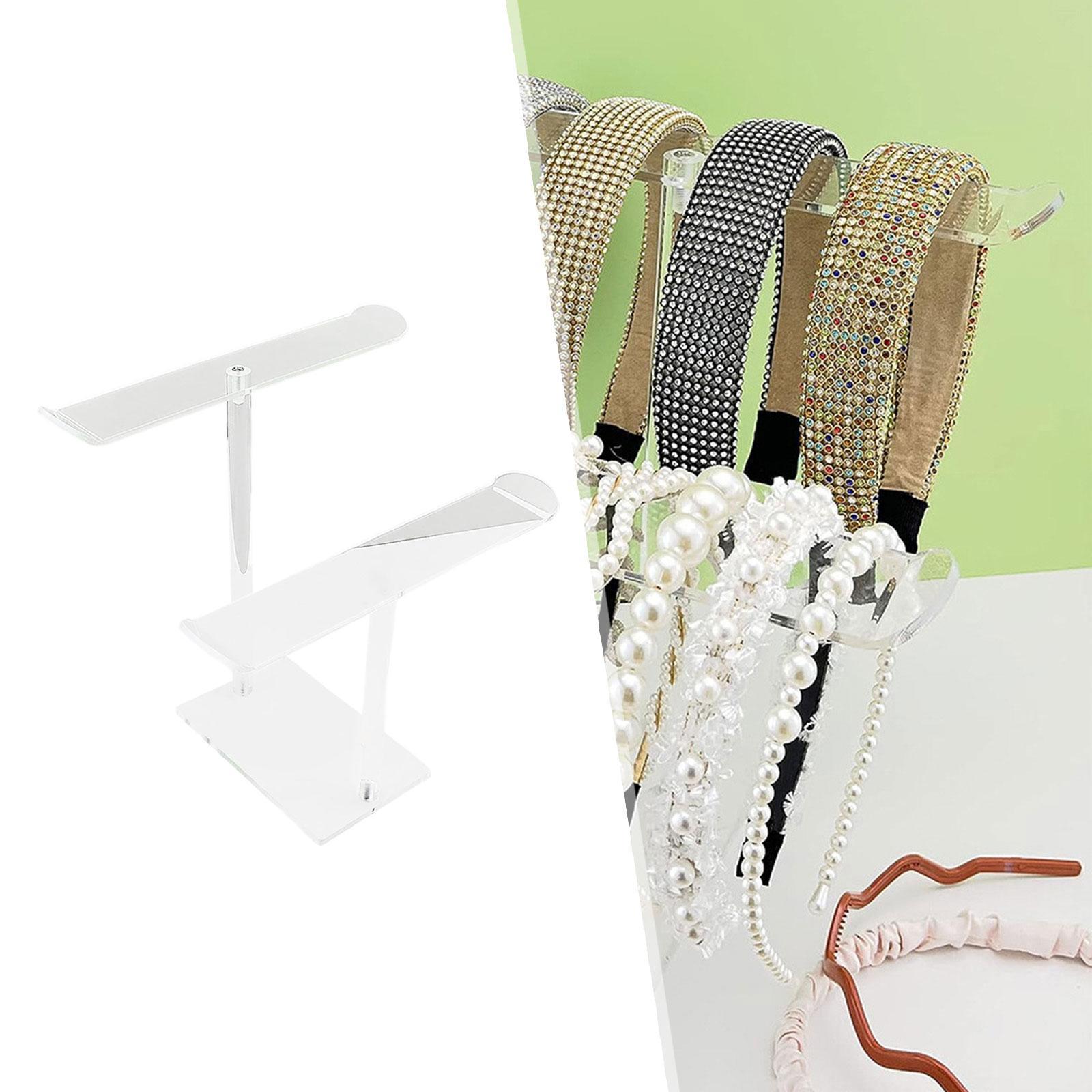 Headband Holder Organizer Display Stand Necklace Lady Hair Hoop Storage Rack