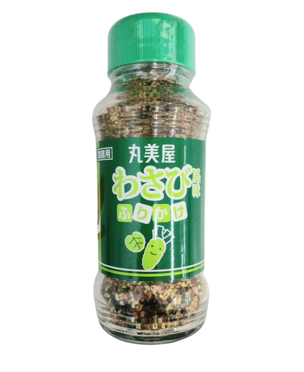 Gia vị rắc cơm vị mù tạt Wasabi Marumiya 100g