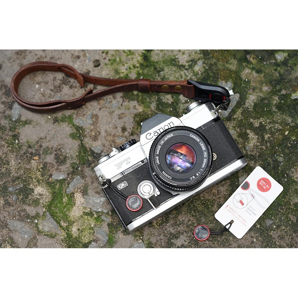 Dây Đeo Tay - Cho Handstrap Máy Ảnh Da Bò Handmade Móc Peak Design TA5033