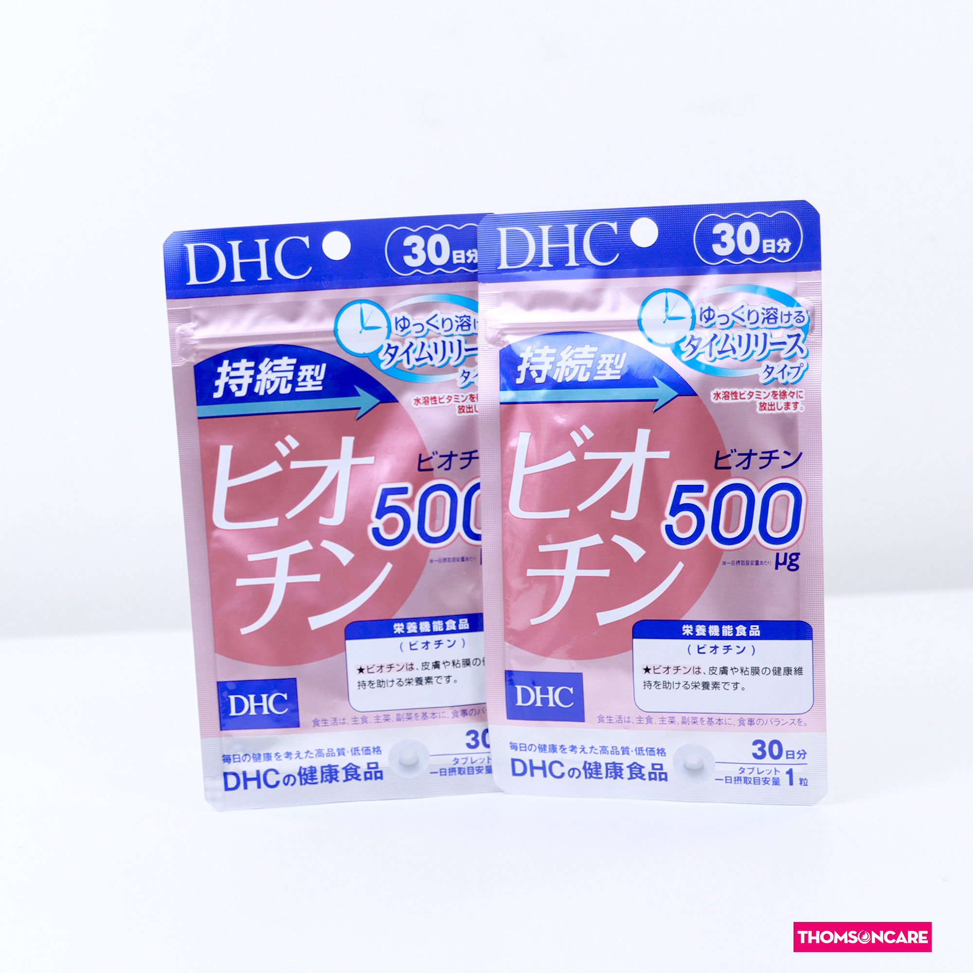 Combo viên uống cho người bị mụn, rụng tóc nhiều - Lcystine 60v, DHC Biotin 30v, DHC Kẽm 30v - - Giúp bổ sung dưỡng chất cho da và tóc, tóc chắc khoẻ và bổ sung vitamin c, kẽm Thomsoncare