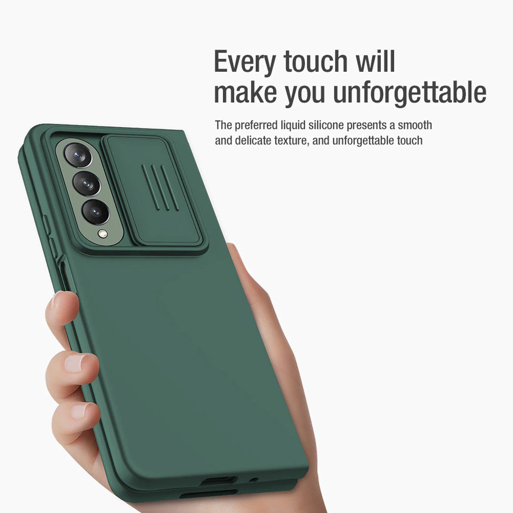 Ốp lưng Galaxy Z Fold 4 Nillkin CamShield Silky chính hãng- Hàng chính hãng