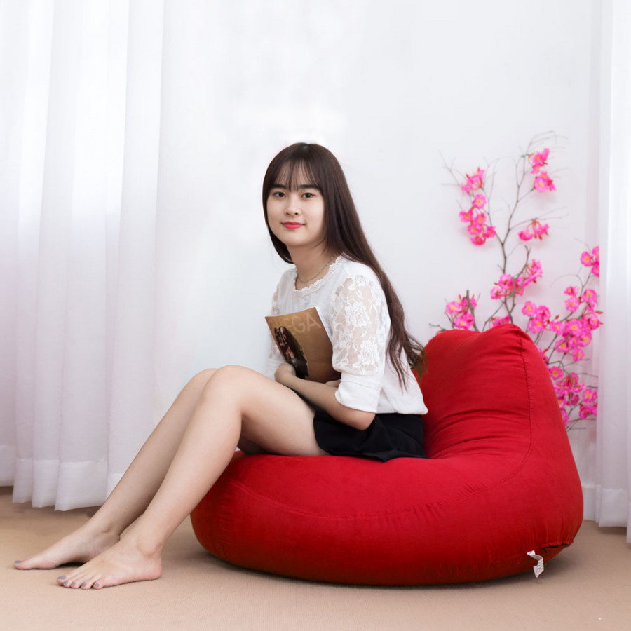 Ghế Lười Gaming (Gaming Beanbag) màu đỏ  MS42 - The Beanbag House