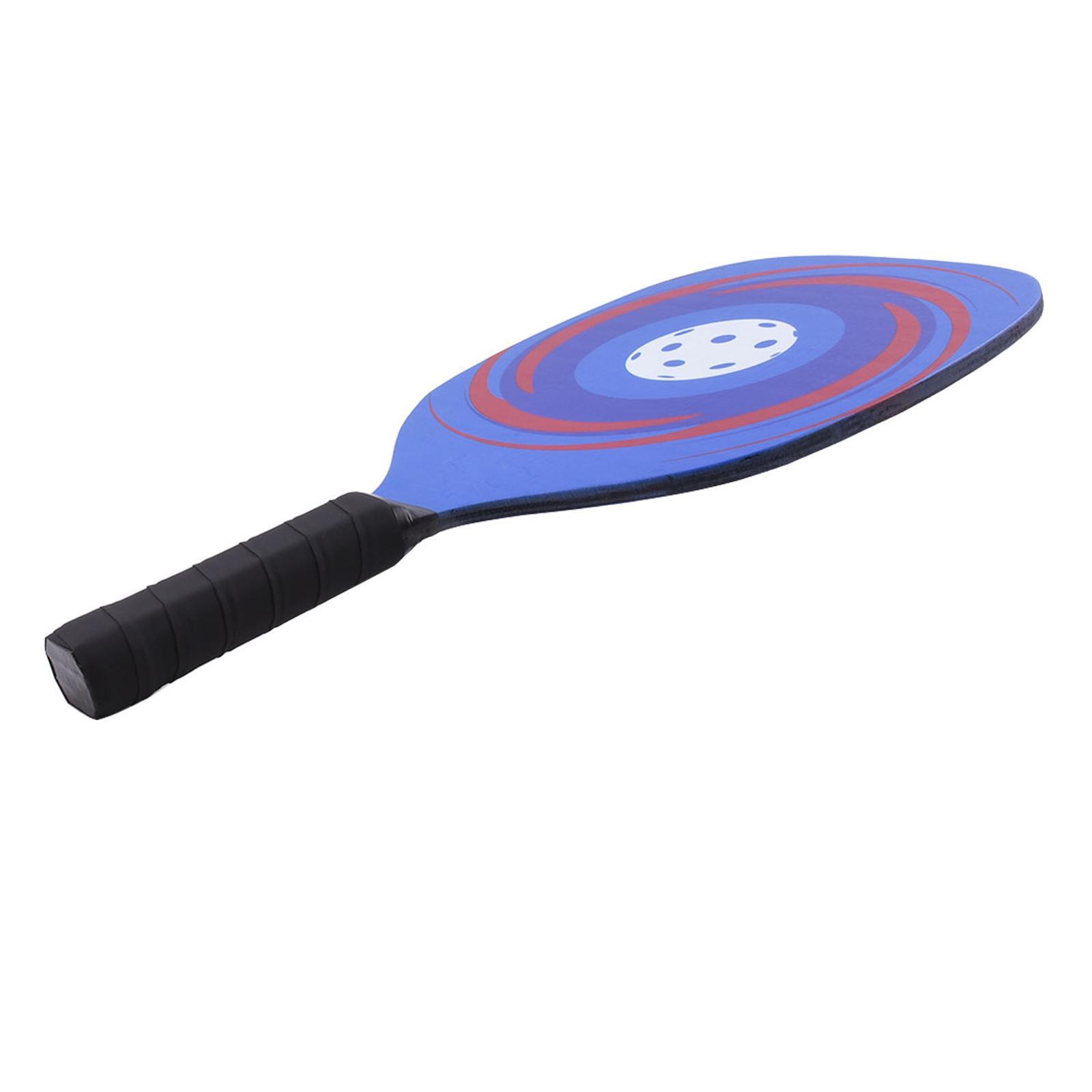 Portable Black Paddle Racket Racquet Carbon Fiber PP Honeycomb