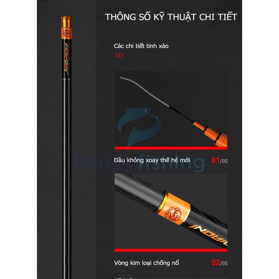 Cần Câu Tay MC Phục Ma Khinh Lượng, Hàng Nội Địa Cao Cấp, TẢI TĨNH 4KG -