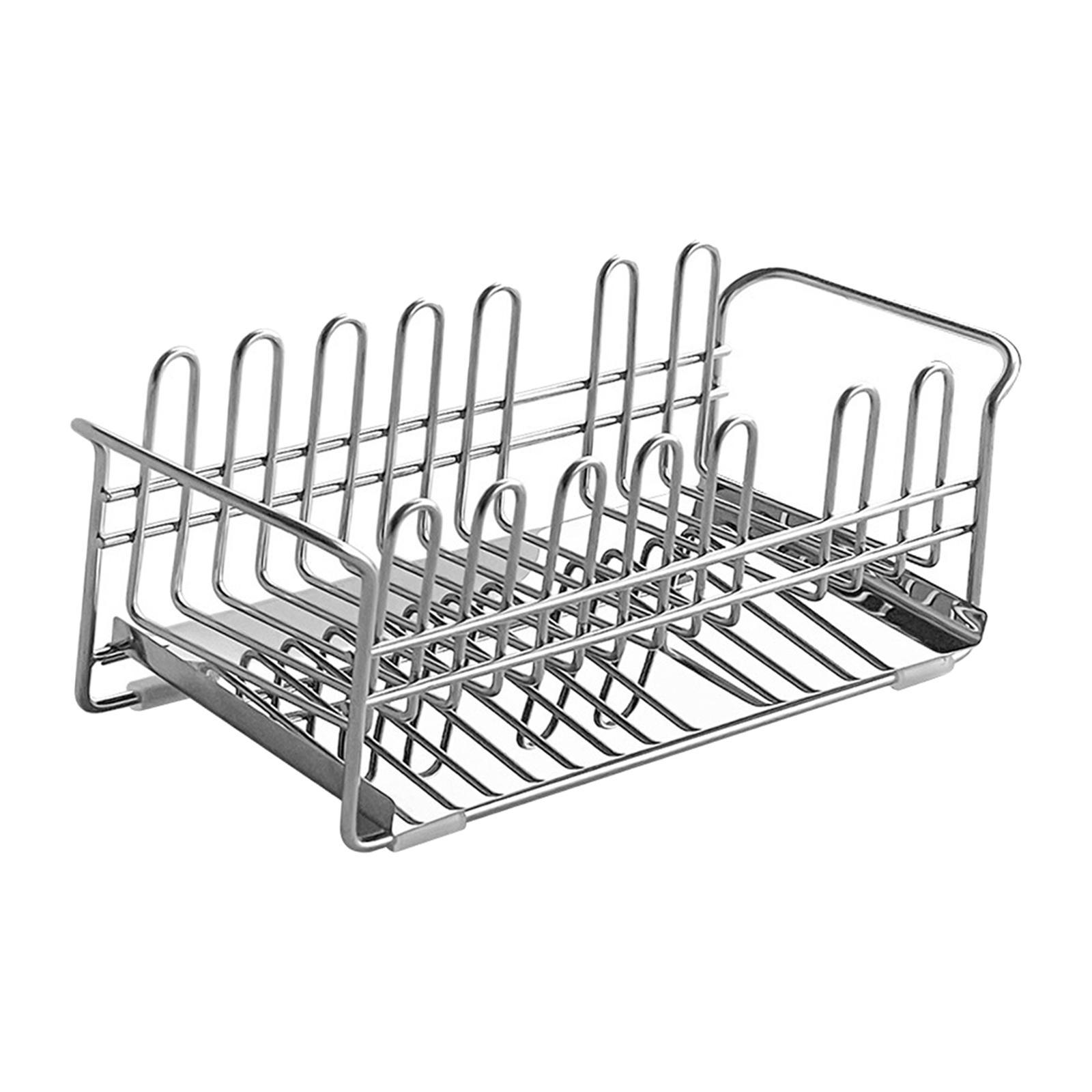 Sink Caddy Drain Holder Kitchen Organizer Soap Caddy Dish Rack Countertop