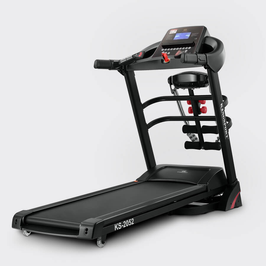 Máy chạy bộ tại nhà Kingsport KS-2052 đa năng có chức nâng dốc tự động, kèm theo đai massage và thanh gập bụng