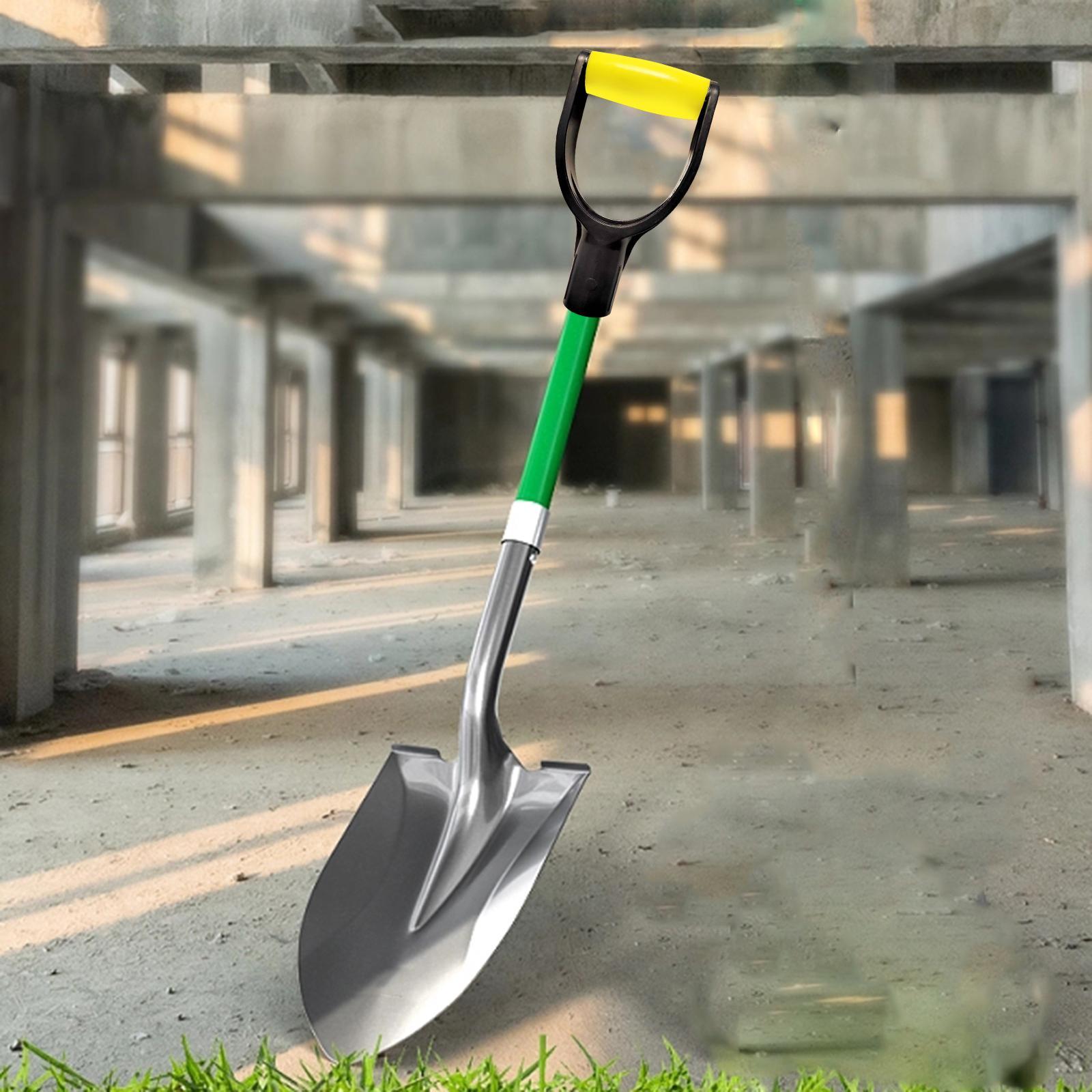 Shovel Handle Grip Spade Handle Replace D Handle Garden Triangular Spade Handle Sturdy Snow Shovel Handle Shovel Grip for Gardening Fittings