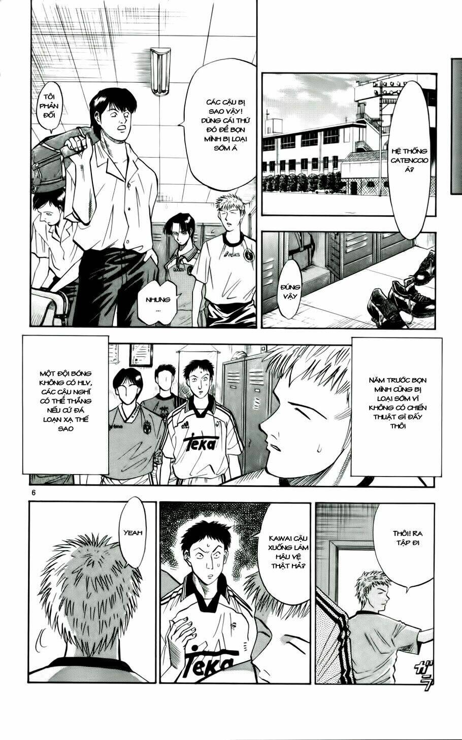 vũ điệu trên sân cỏ - fantasista chapter 29 6