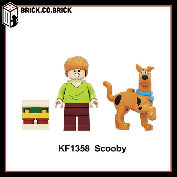 Đồ Chơi Lắp Ghép Xếp Hình Nhân vật Chú chó Siêu quậy Scooby Doo và shaggy từ phim Hoạt hình KF1358