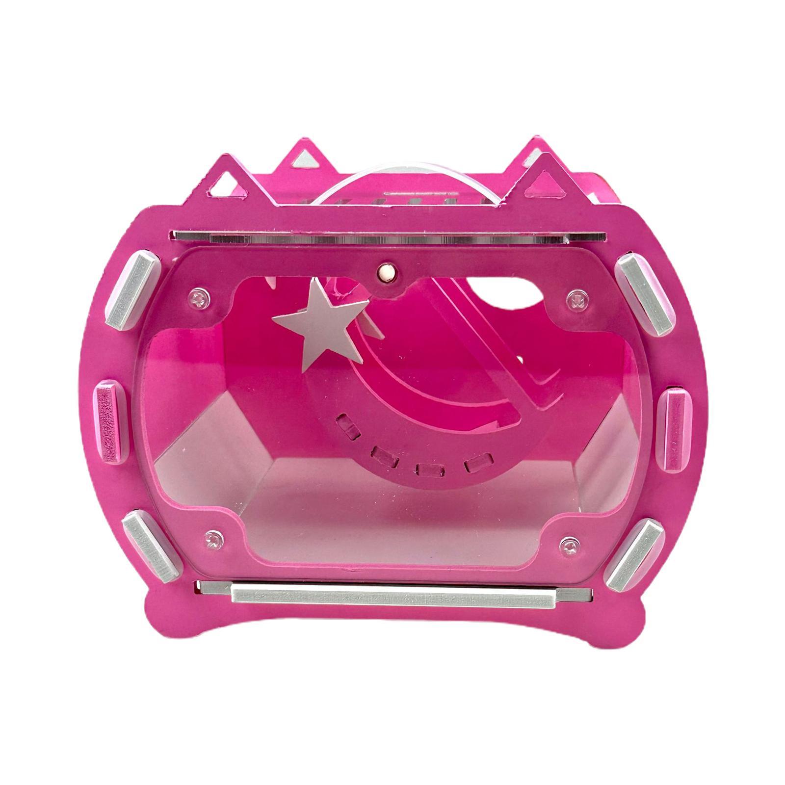 Hamster Carrier Cage, Pet Travel Carrier, Travel Cage Pouch Hamster Carry Case, Pet Cage for Small Animals Bunny Squirrel Chinchillas Traveling