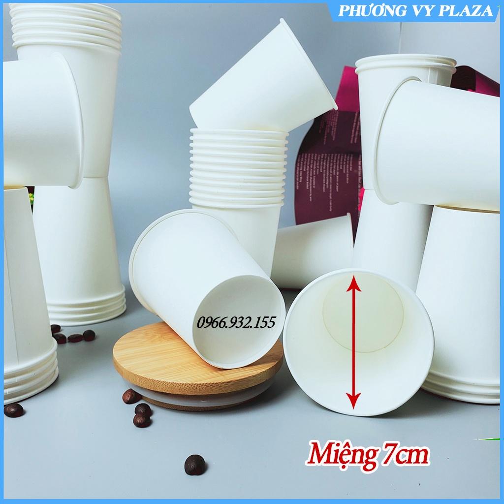 50 Chiếc cốc giấy 270ml ~ 9 OZ hàng cao cấp xuất khẩu Hàn Quốc