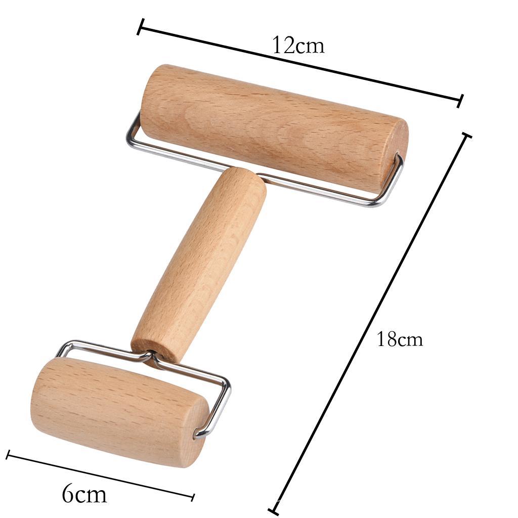 Tool Double Wooden Roller DIY Rhinestone Embroidery Crafts