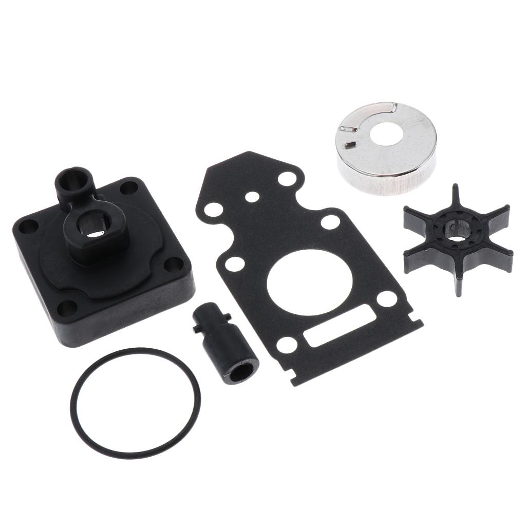 Outboard Water Pump Impeller Kit For Yamaha 9.9 HP 15HP 18HP 2 Stroke