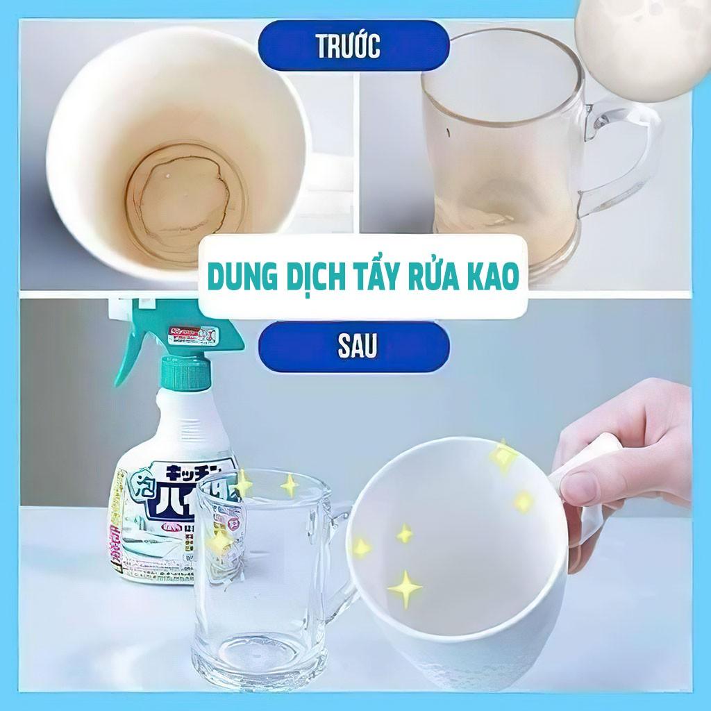 Xịt Tẩy Rửa Dụng Cụ Nhà Bếp - Dung Dịch Tẩy Rửa Kao -  400ml