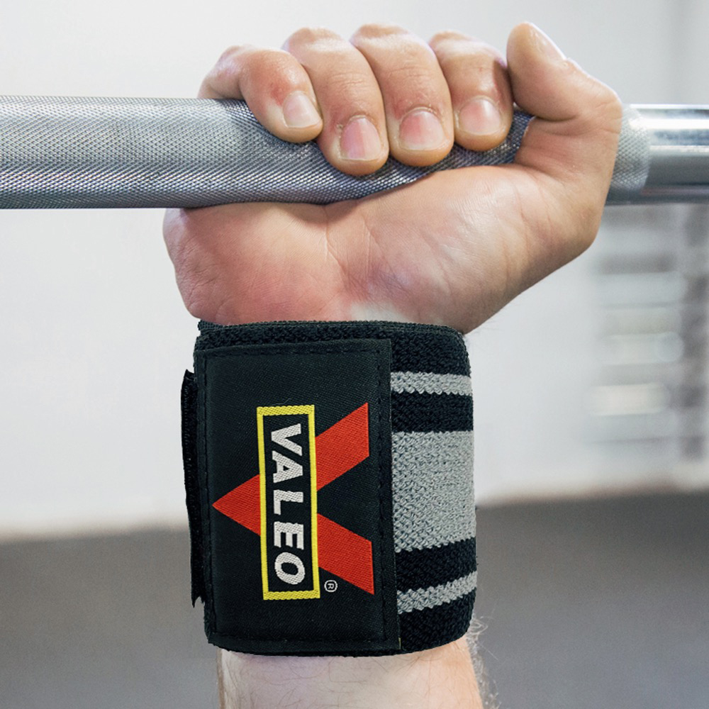 Băng quấn bảo vệ, hỗ trợ khớp cổ tay Valeo khi tập gym, chơi thể thao Wrist Wraps Valeo