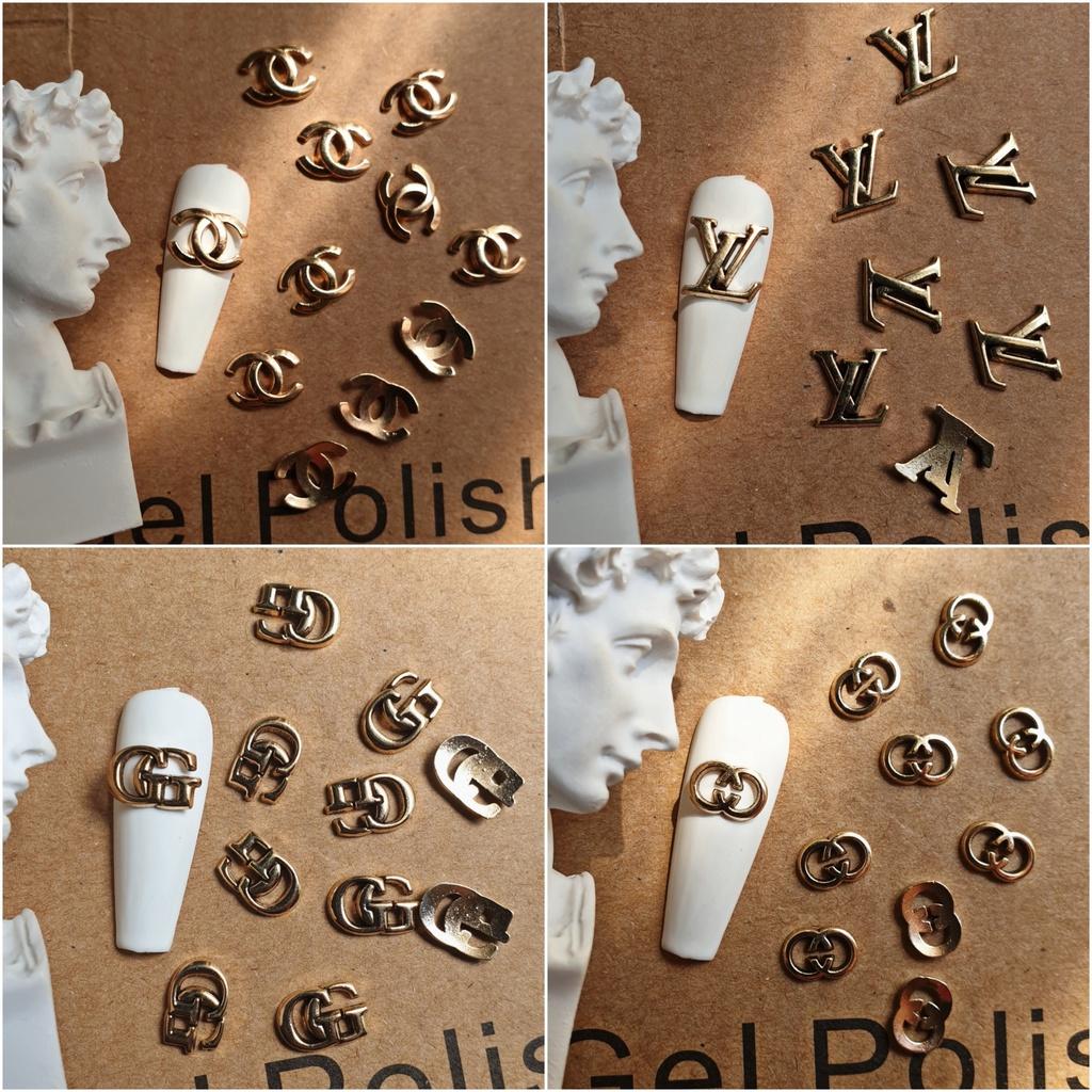 Charm Đồng Thương Hiệu Cao Cấp Loại 1 | Charm Kim Loại Trang Trí Móng