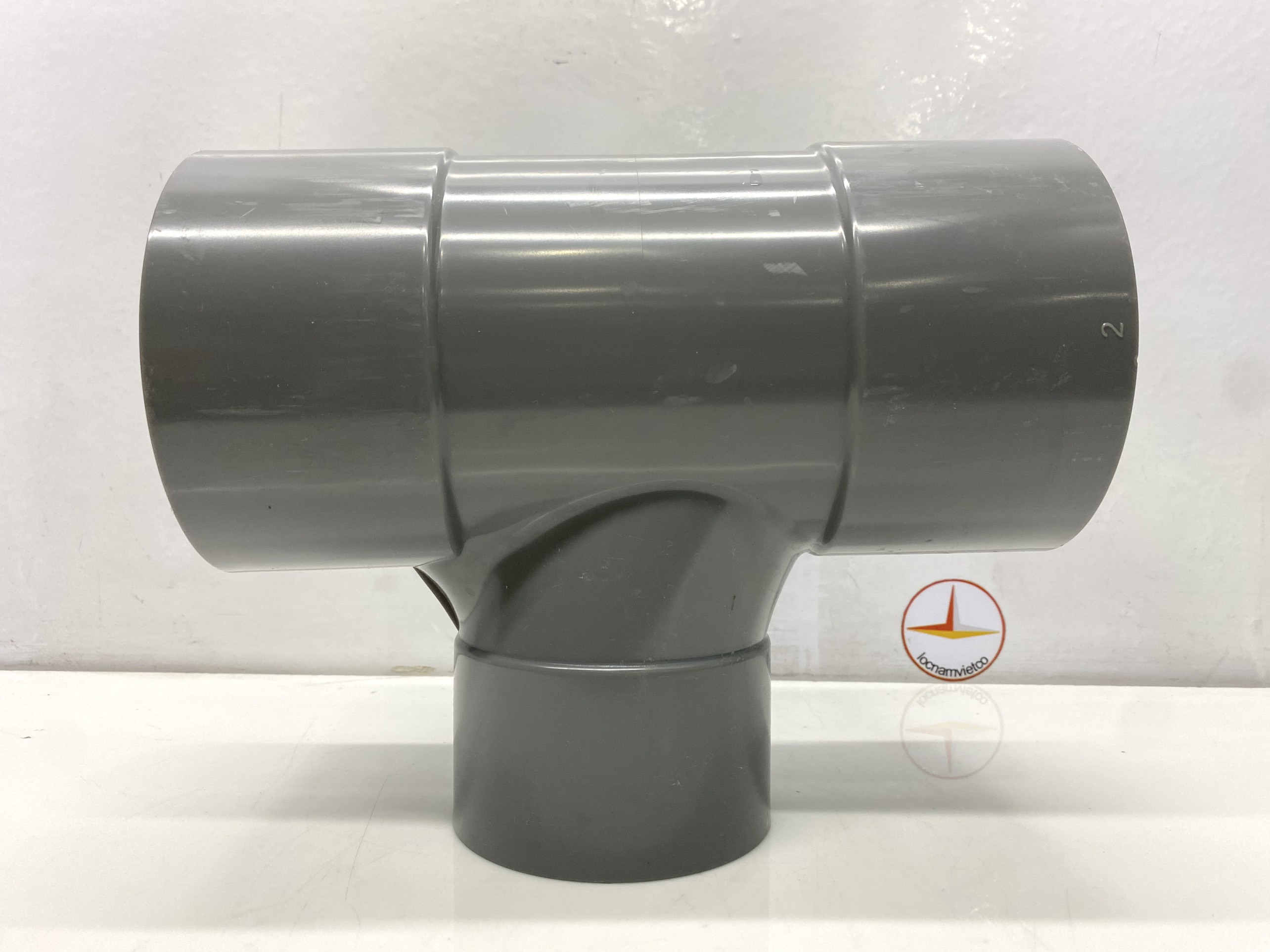 Tê cong giảm 140 x 114 nhựa PVC Bình Minh _ TC140x114