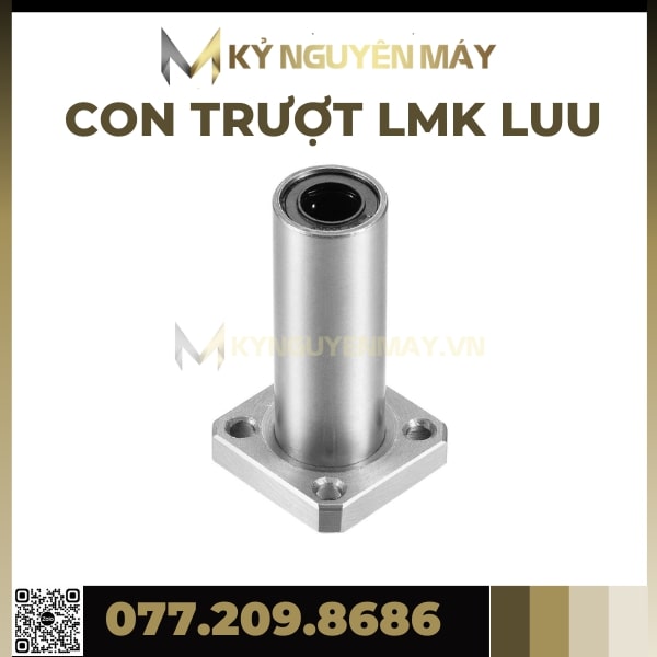Con Trượt Tròn LMK16LUU, LMK20LUU, LMK25LUU, LMK30LUU, Con Trượt LMK LUU, Bạc Trượt LMKLUU