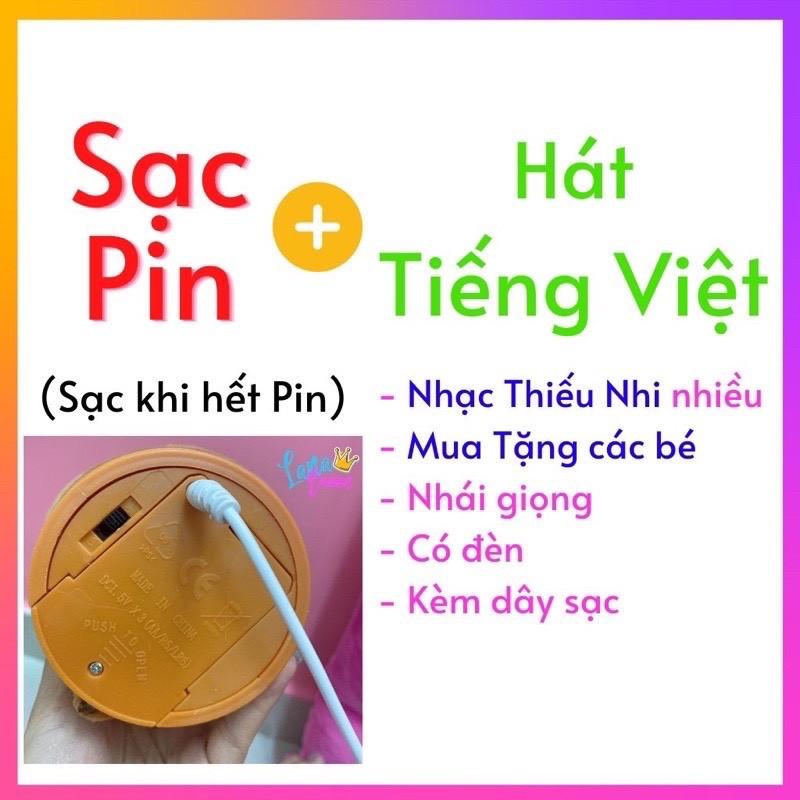 Xương rồng nhảy múa vui nhộn nhại giọng giá rẻ có sạc 120 bài hát tiếng việt