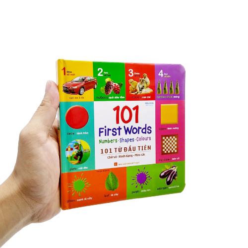 101 Từ Đầu Tiên: Chữ Số - Hình Dạng - Màu Sắc