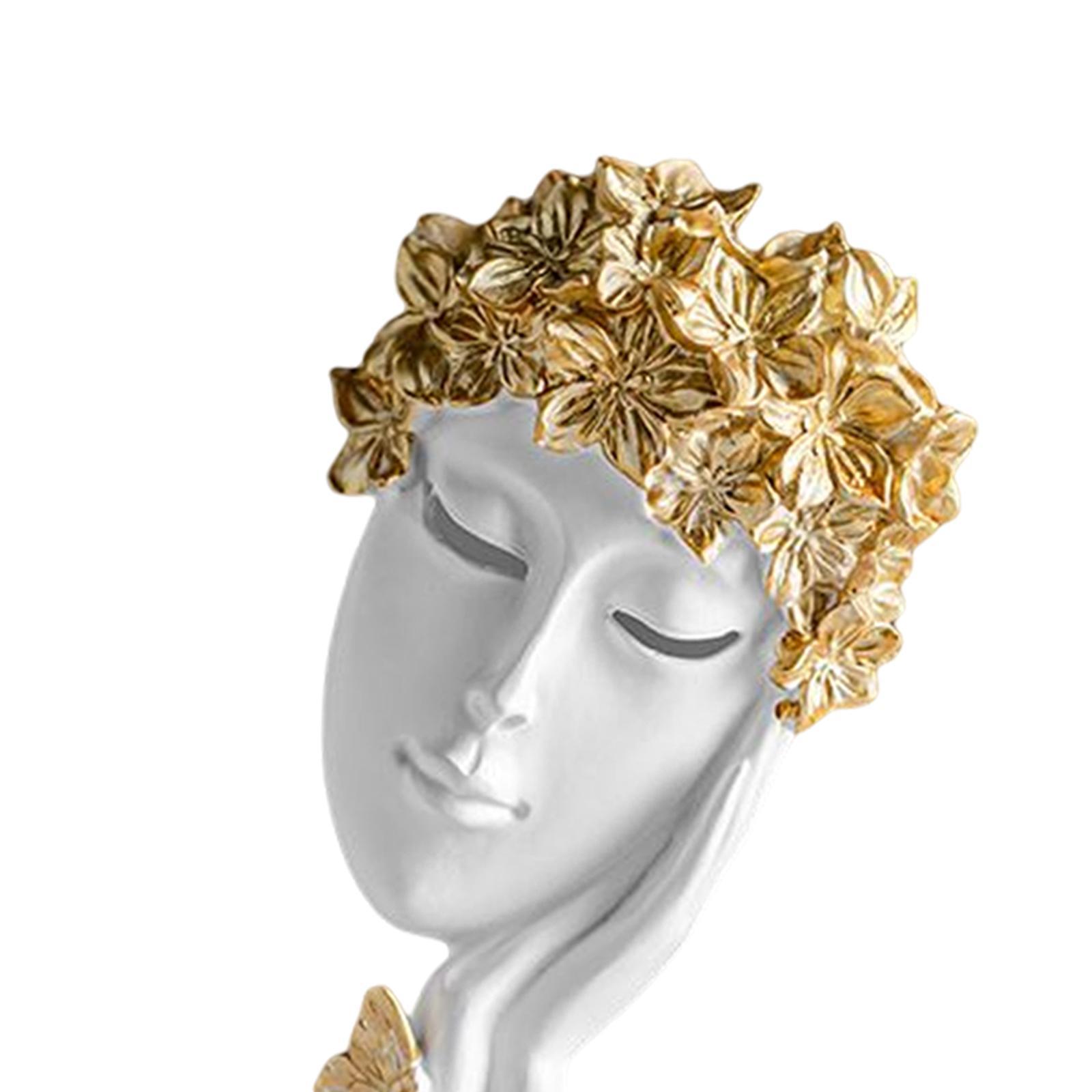 Creative Face Thinker Statue Sculpture Crafts Statue Figurine