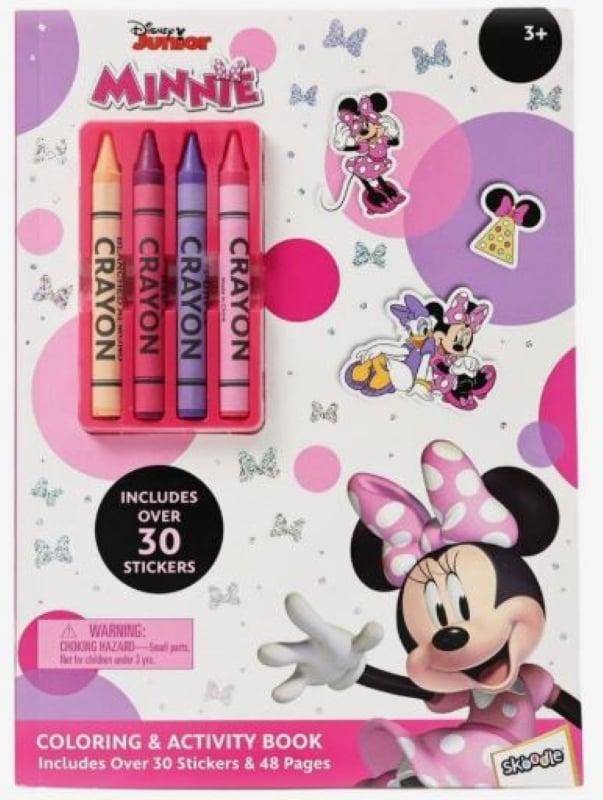 Sách Minnie Coloring&Activity Book With Crayons