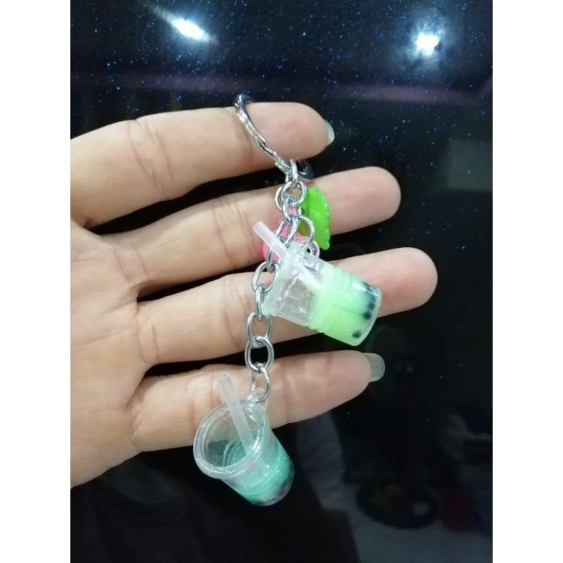 MÓC KHÓA LY TRÀ SỮA DỄ THƯƠNG