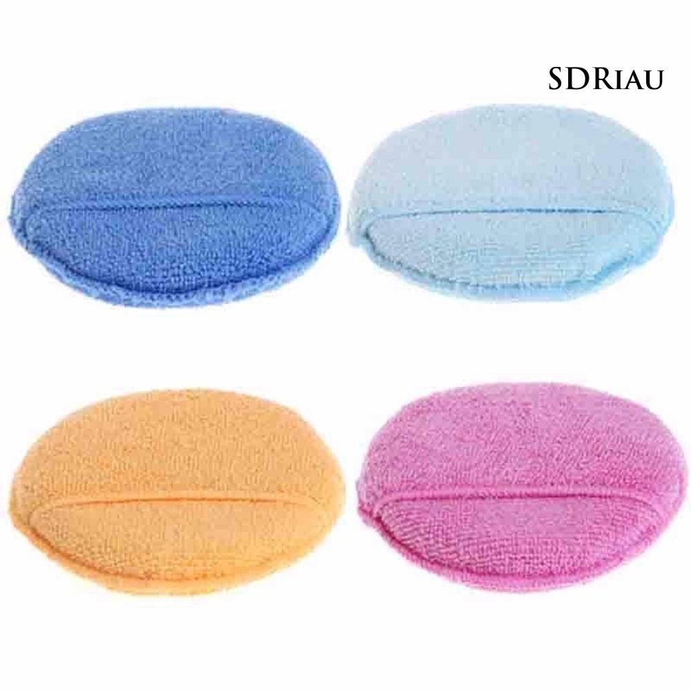 Miếng bọt biển sợi tổng hợp mềm dùng để đánh bóng bảo dưỡng có túi tiện lợi cho xe hơi