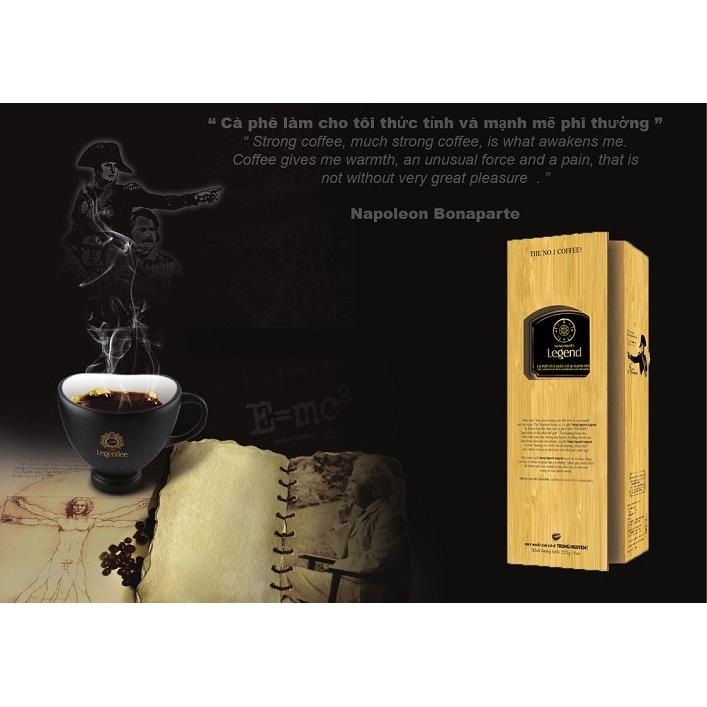 Combo 2 Hộp Cà Phê Chồn Arabica, Robusta, Excelsa - Hộp 225g - Trung Nguyên Legend
