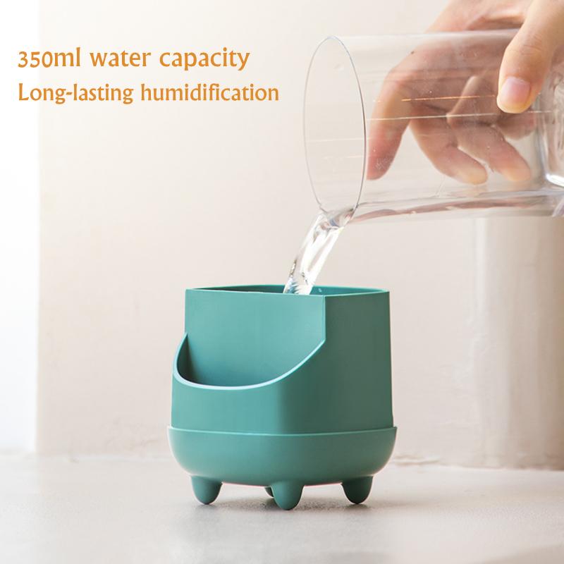 350Ml Hoạt Hình Không Dây Máy Tạo Độ Ẩm Không Khí Sạc USB Mini Di Động Xông Tinh Dầu Phun Sương Tạo Máy Khuếch Tán Tinh Dầu Lộc Lãng Mạn Ấm Đèn