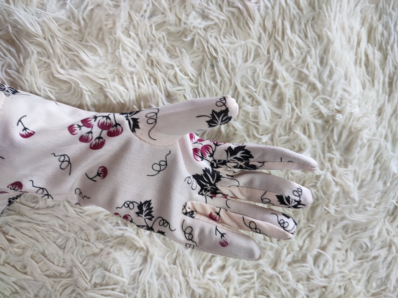 Lố 10 Cái Bao / găng tay Nữ chất liệu vải cotton chống nắng