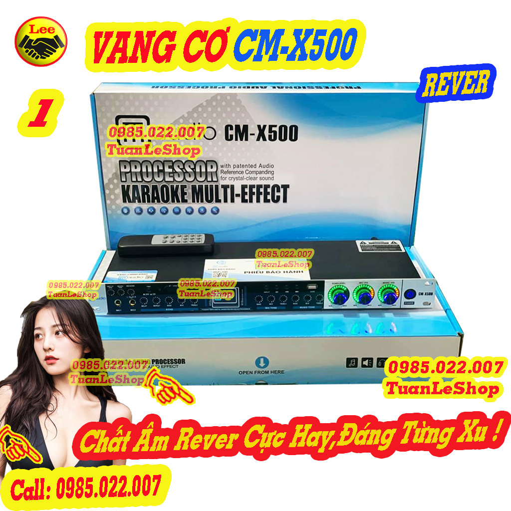 VANG KARAOKE – VANG CƠ CÓ REVER CAO CẤP CM-X500