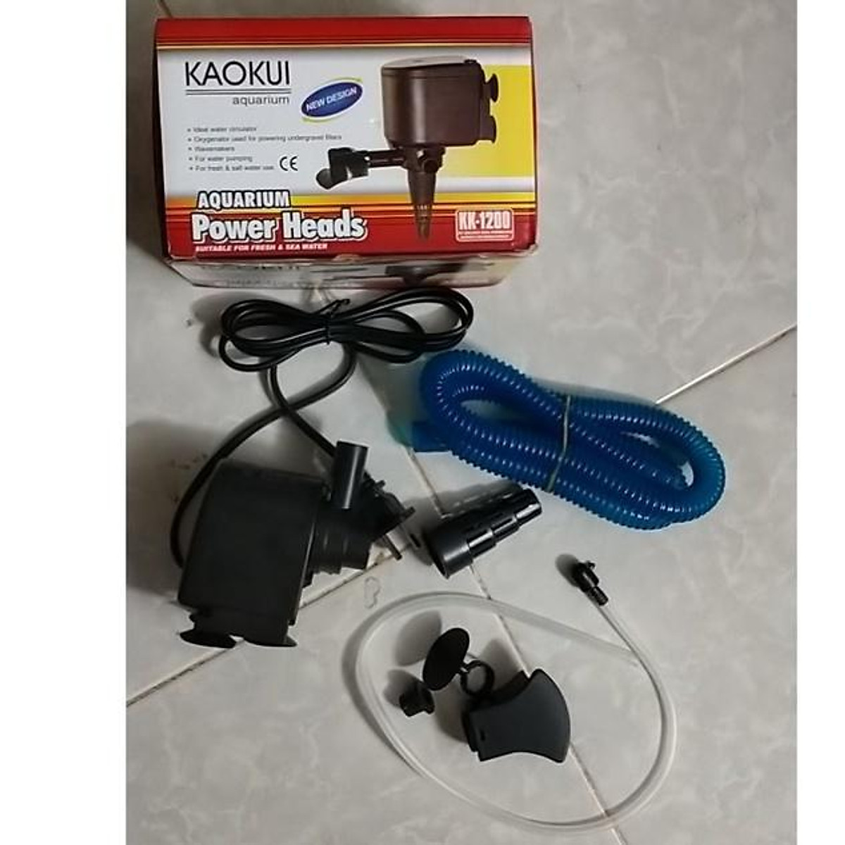 Máy bơm nước bể cá 15W 3 trong 1 lọc nước KK705