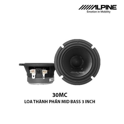 30MC Loa xe hơi thành phần mid bass 3 inch chính hãng Alpine