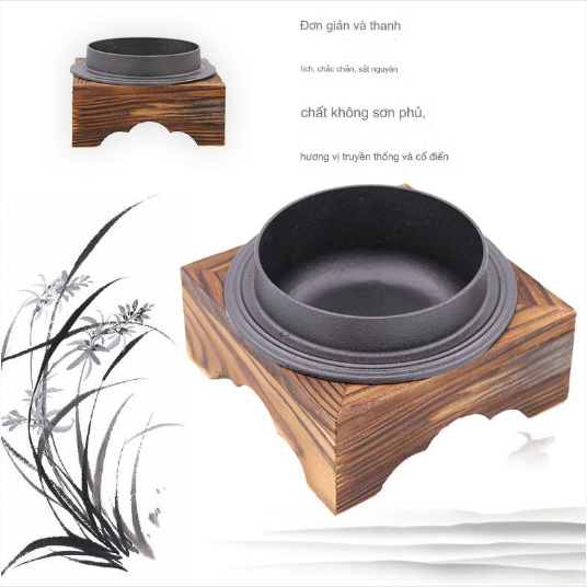 Tô Thố Gang Giữ Nhiệt Phong Cách Hàn Quốc Bibimbap