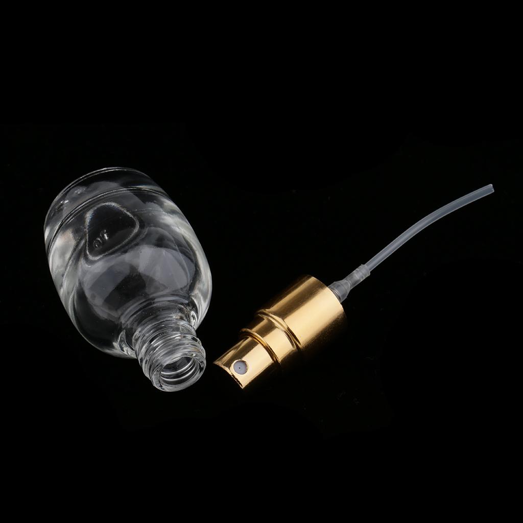 Travel Empty Glass Essential Oil Perfume  Spray Bottles 10ml 6ml
