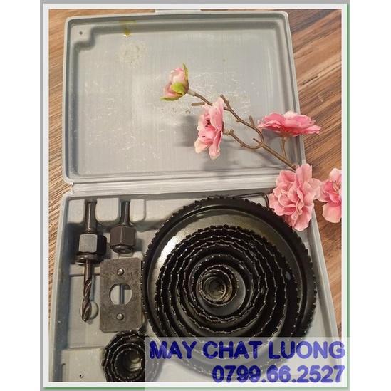 Bộ mũi khoét gỗ thạch cao nhựa chất lượng tốt 13 kích thước