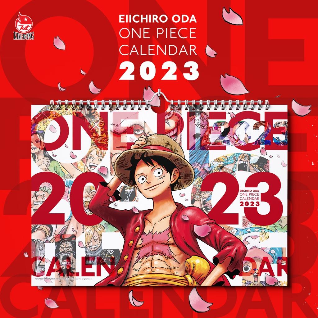 Kim Đồng - Lịch Treo Tường One Piece 2024