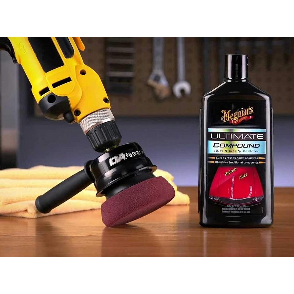 Meguiar's Phớt mút đánh bóng bước 1 size 4&quot; - DA Compound Power Pads, G3507