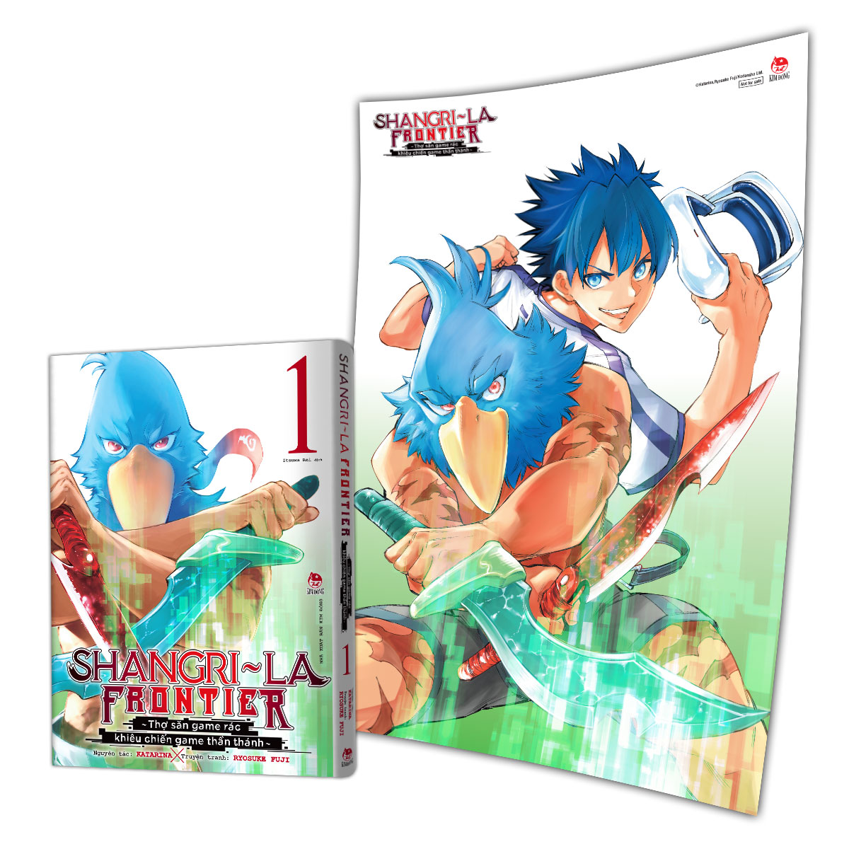 Shangri-La Frontier ~ Thợ Săn Game Rác Khiêu Chiến Game Thần Thánh ~ Tập 1 [Tặng Kèm Bìa Áo]