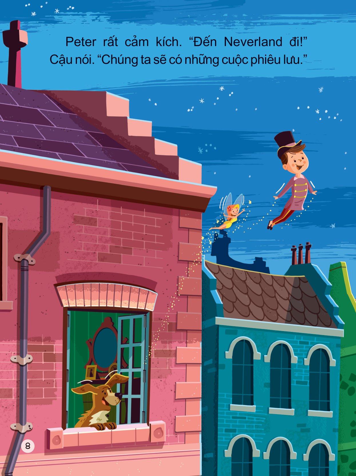 Sách Tác Phẩm Kinh Điển Dành Cho Thiếu Nhi - Peter Pan