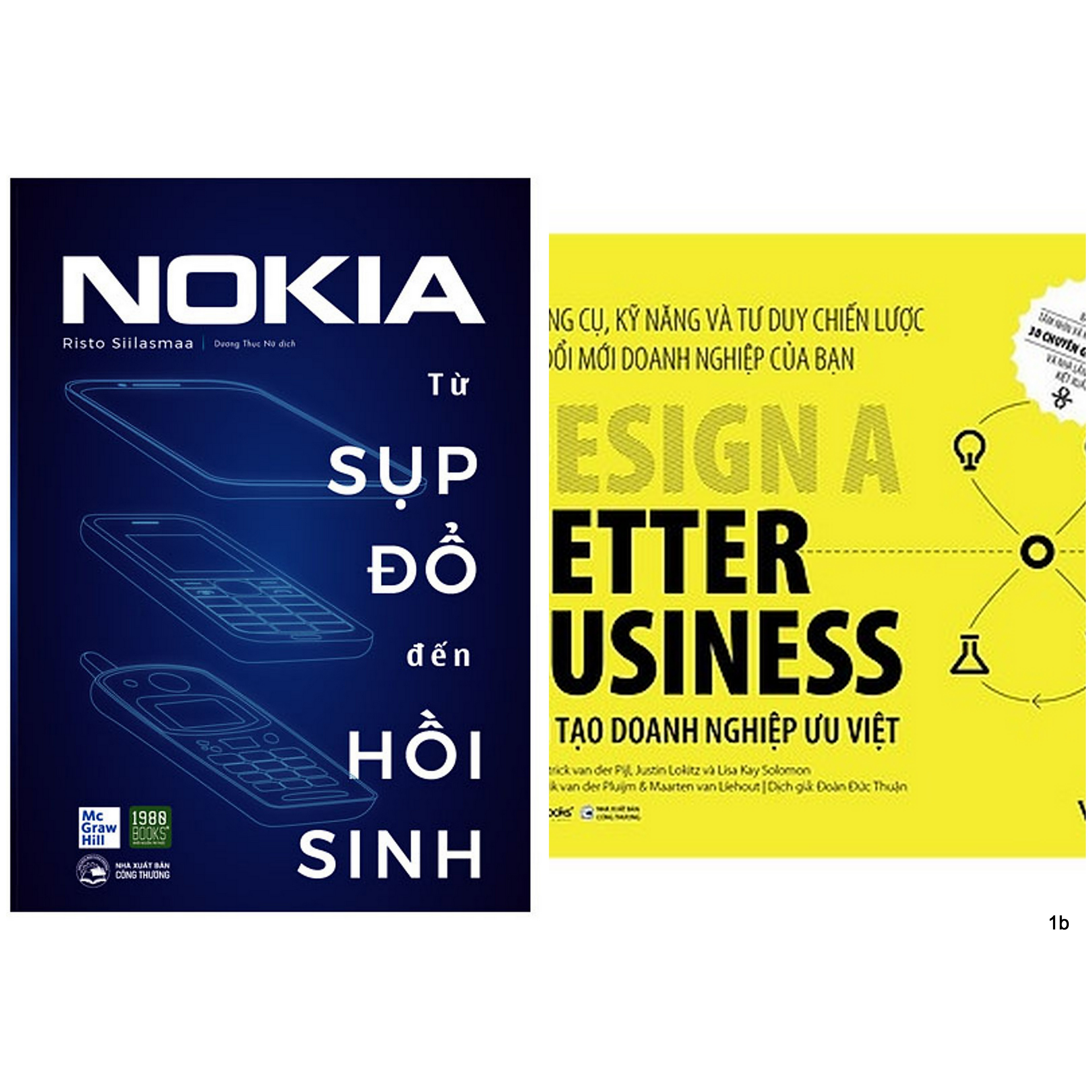 Combo 2 Cuốn: Kiến Tạo Doanh Nghiệp Ưu Việt + Nokia - Từ Sụp Đổ Đến Hồi Sinh