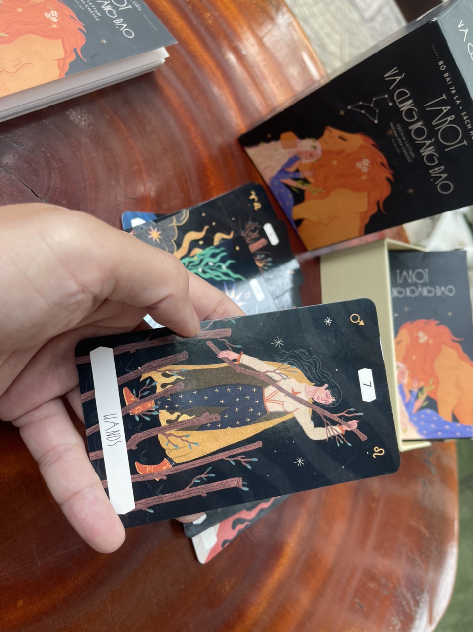 TAROT VÀ CUNG HOÀNG ĐẠO ( Bộ bài và sách hướng dẫn) - Ana Chavez - Hà Anh dịch - Thái Hà – NXB Thế Giới