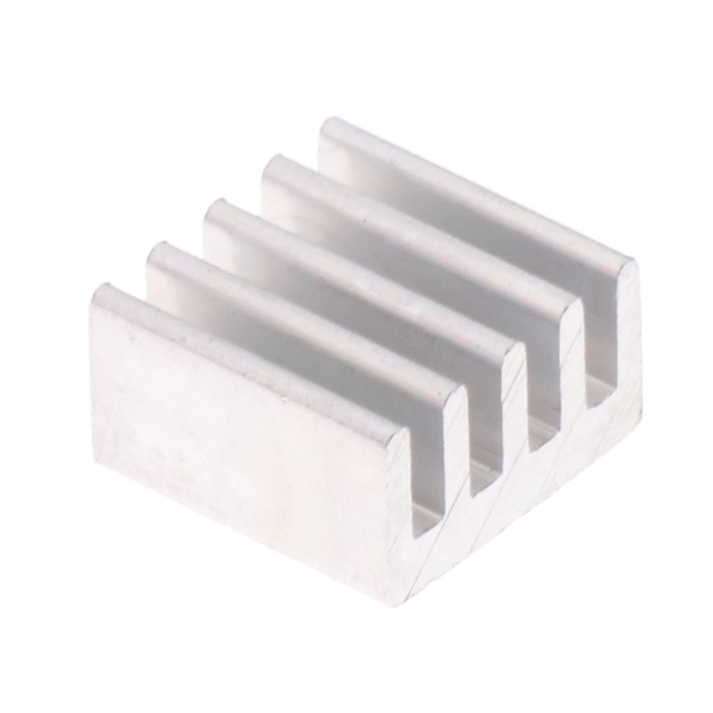 100PCS Raspberry Pi Heatsink Cooler Fin for Transistor Semiconductor Devices